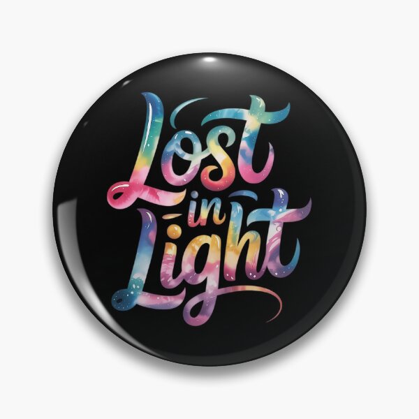 Item preview, Lost in Light - Glowing Watercolor Nebula Space Art with Cosmic Text designed and sold by Pro AguiZoul Art.