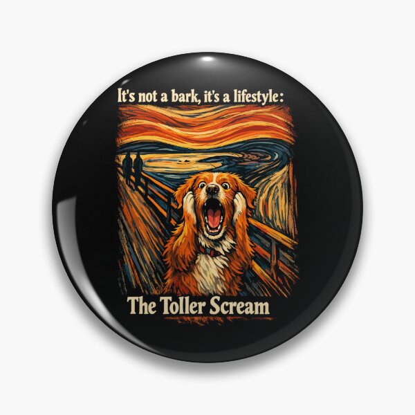 Item preview, Tolling Scream: Nova Scotia Duck Tolling Retriever designed and sold by Pineapple-Tree.