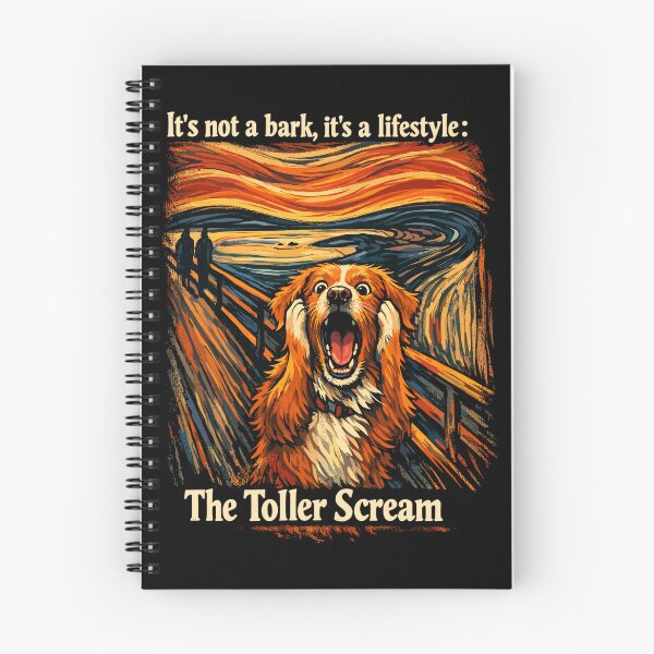 Item preview, Tolling Scream: Nova Scotia Duck Tolling Retriever designed and sold by Pineapple-Tree.