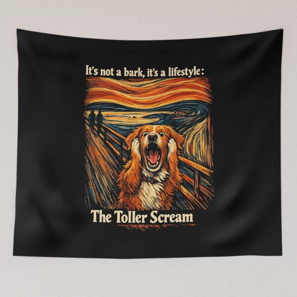 Item preview, Tolling Scream: Nova Scotia Duck Tolling Retriever designed and sold by Pineapple-Tree.