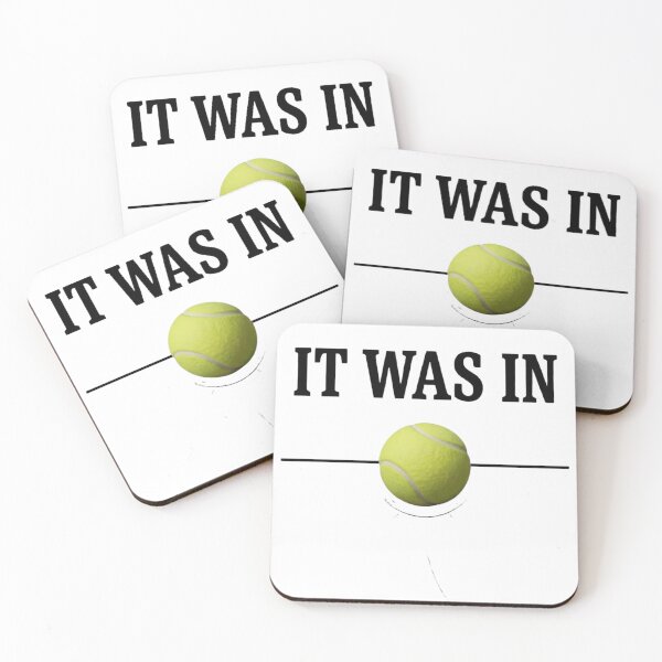 Item preview, Tennis - It Was In! Funny White Tennis , Tennis Lover Gift, Sport Humor Graphic Tee designed and sold by Inkvado.