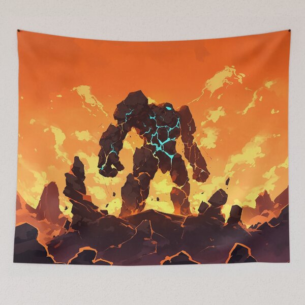 Item preview, Blue Core Stone Golem Awakening designed and sold by Christian Weiss.