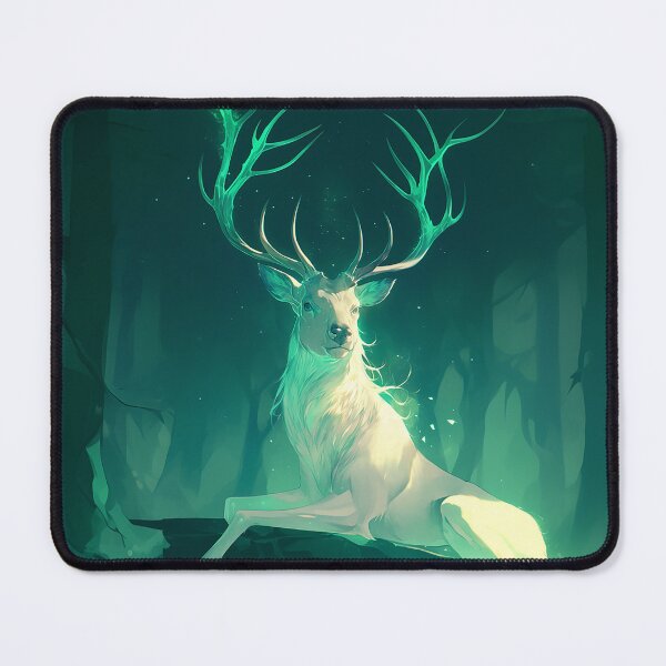Item preview, Elegant Spirit Stag Resting In Forest designed and sold by Christian Weiss.