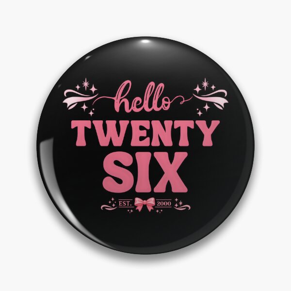 Item preview, Hello 26 Coquette Birthday – Cute Pink Bow Aesthetic 26th Birthday Girl Gift designed and sold by Teetreasure2.