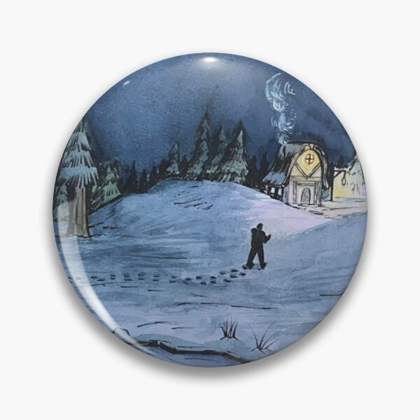 Item preview, Snowy Mountain designed and sold by EmsArtShop.