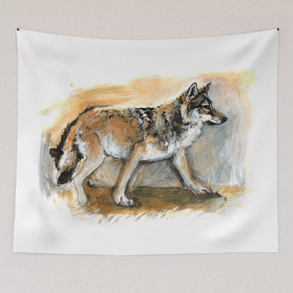 Item preview, Totem Chinese Tibetan Wolf designed and sold by belettelepink.