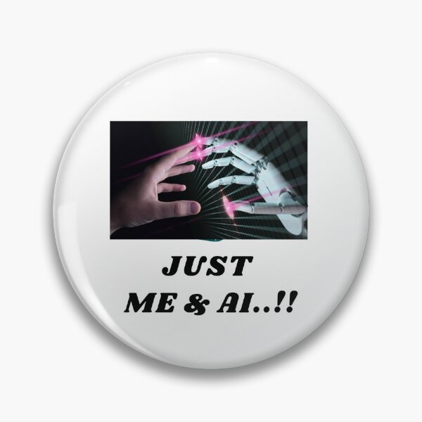 Item preview, Just AI & Me – Cool AI Lover T-Shirt designed and sold by OjasStore3992.