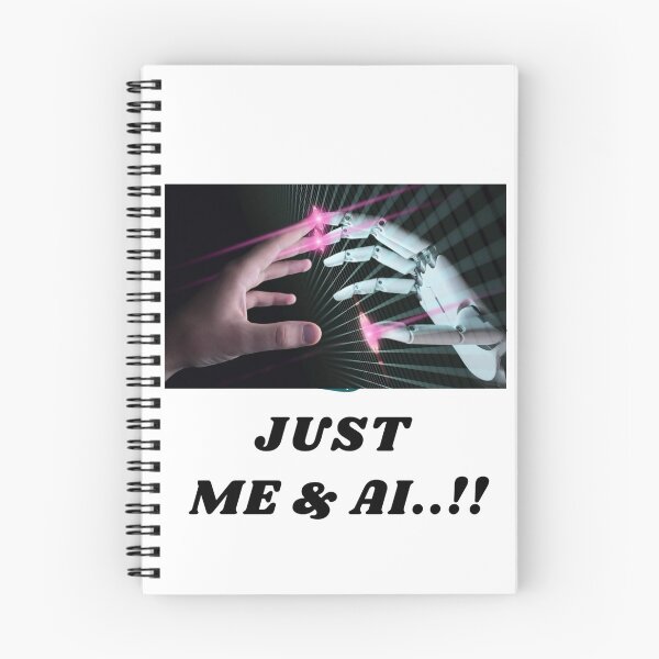 Item preview, Just AI & Me – Cool AI Lover T-Shirt designed and sold by OjasStore3992.
