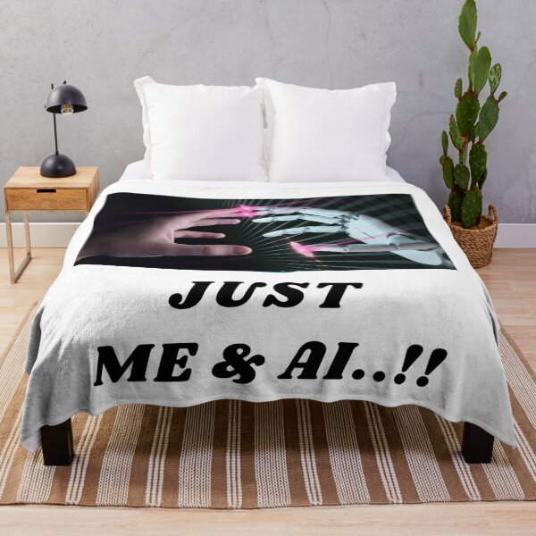 Item preview, Just AI & Me – Cool AI Lover T-Shirt designed and sold by OjasStore3992.