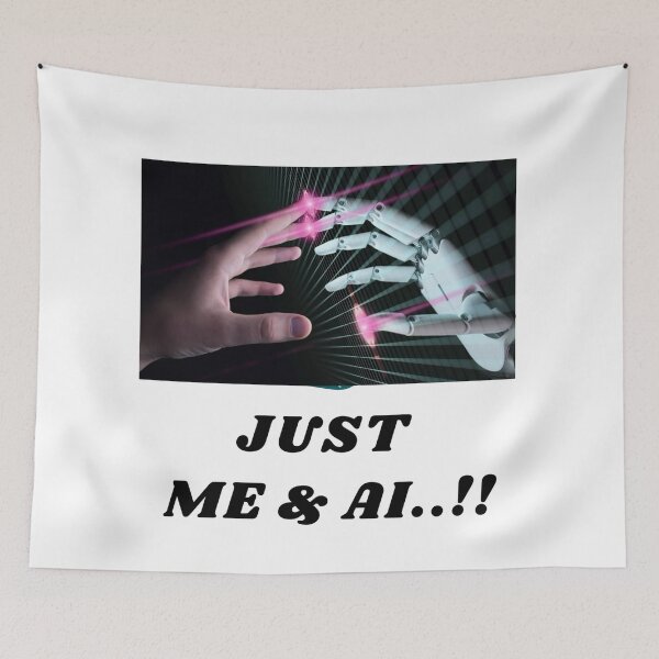 Item preview, Just AI & Me – Cool AI Lover T-Shirt designed and sold by OjasStore3992.