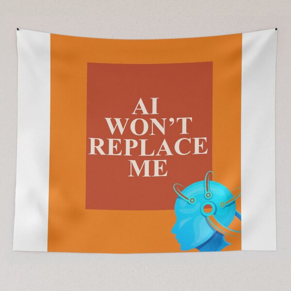 Item preview, AI Can’t Replace Real Developers designed and sold by OjasStore3992.