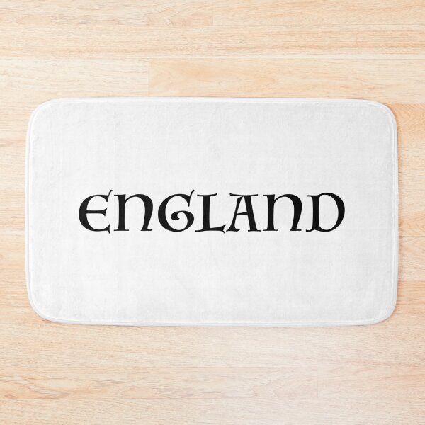 Item preview, England old medieval style text (Black) designed and sold by STUDIO-72.