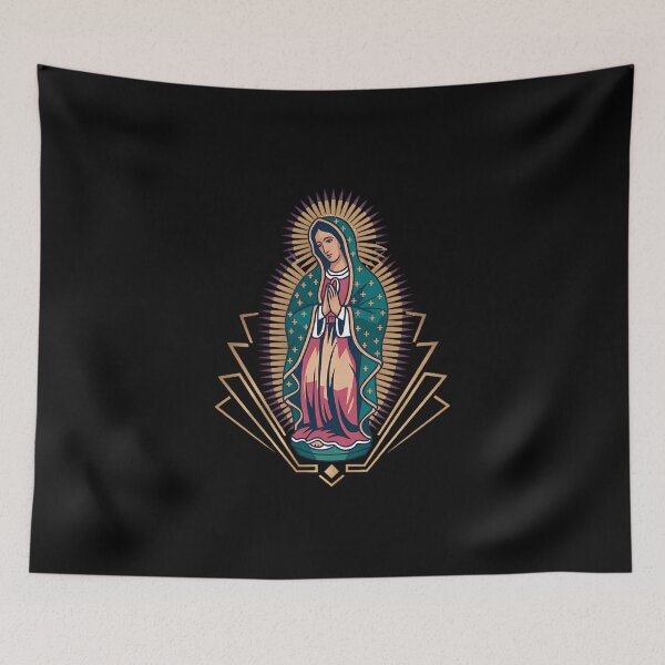 Item preview, Our Lady of Guadalupe Religious Illustration – Catholic Artwork designed and sold by artedigital99.