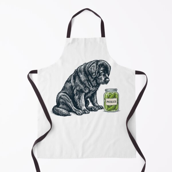 Item preview, Vinatge Newfoundland Pickles Meme Dog Lover designed and sold by DoodleTortle.