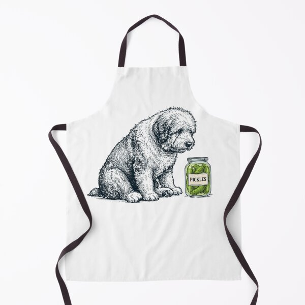 Item preview, Vinatge Old English Sheepdog Pickles Meme Dog Lover designed and sold by DoodleTortle.