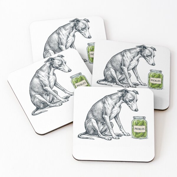 Item preview, Vinatge Italian Greyhound Pickles Meme Dog Lover designed and sold by DoodleTortle.
