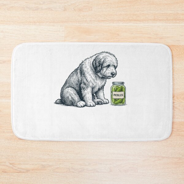 Item preview, Vinatge Old English Sheepdog Pickles Meme Dog Lover designed and sold by DoodleTortle.