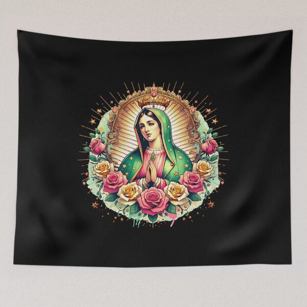 Item preview, Diseño de la Virgen de Guadalupe – Gráfico religioso mexicano designed and sold by artedigital99.