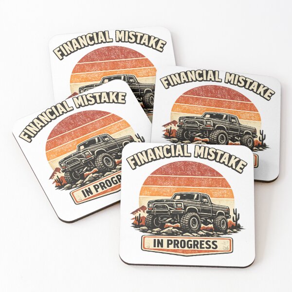 Item preview, Pickup Truck Financial Mistake in Progress, Car Lovers Humor Gift, Automotive Graphic Tee designed and sold by Inkvado.
