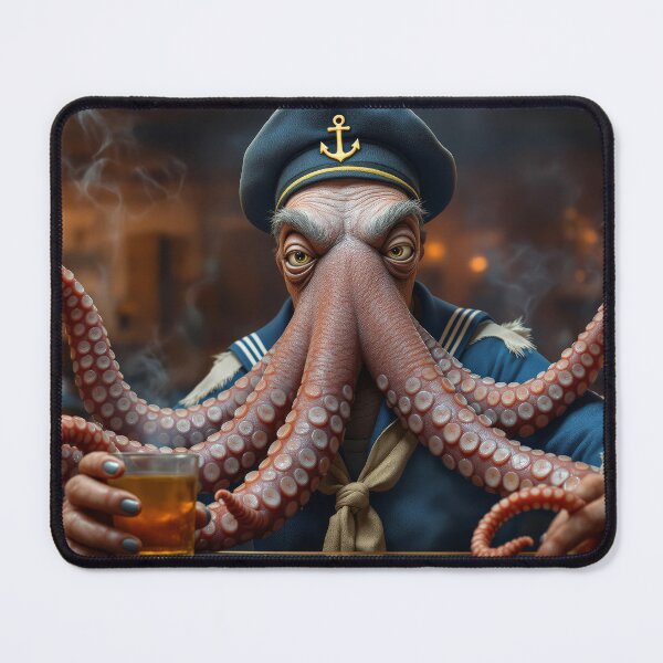 Item preview, Octopus at a bar designed and sold by Michael Treu.