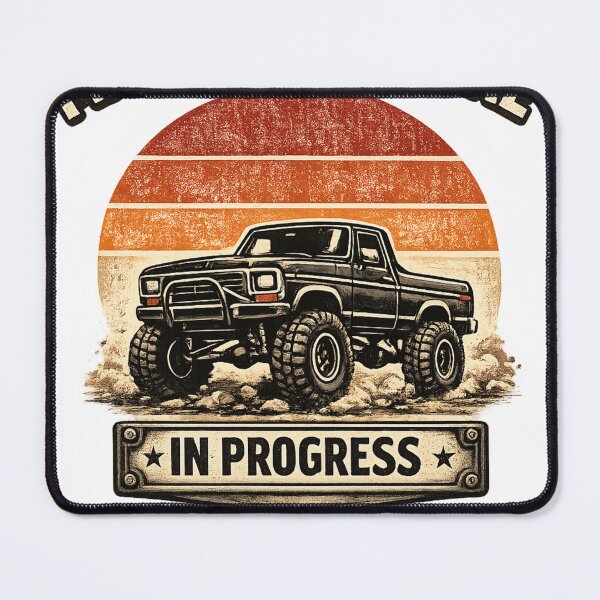 Item preview, Slogan Pickup Truck Financial Mistake in Progress Tee, Mechanic Gift, Truck Fan Graphic Tee designed and sold by Inkvado.
