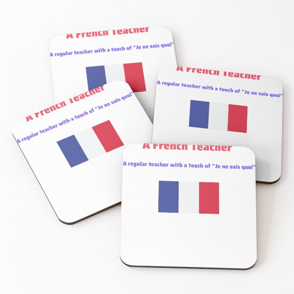 Item preview, A French Teacher with Je ne sais quois designed and sold by Lola Style.