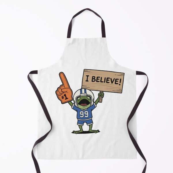 Item preview, Football Fan Frog designed and sold by Floomart.