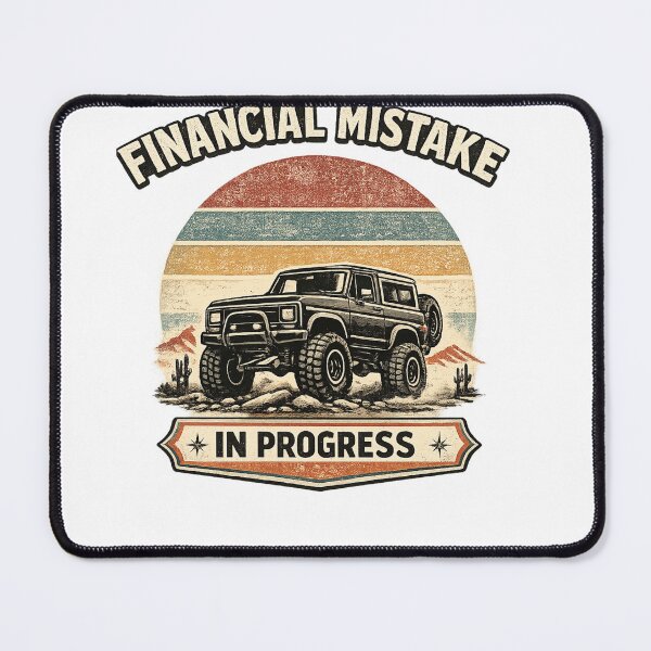 Item preview, Pickup Truck Financial Mistake in Progress  Car Lovers Humor Gift, Automotive Graphic Tee designed and sold by Inkvado.