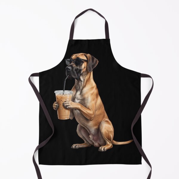 Item preview, Funny Great Dane Drinking Iced Coffee Meme Dog Lover designed and sold by TerryConnells.
