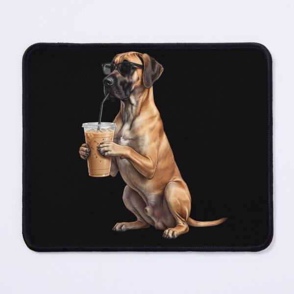Item preview, Funny Great Dane Drinking Iced Coffee Meme Dog Lover designed and sold by TerryConnells.