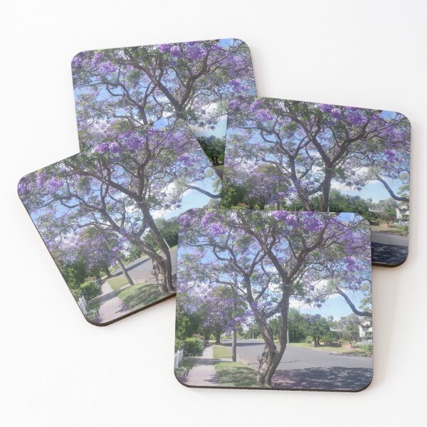 Item preview, Jacaranda in Bloom - Nowra Residential Street designed and sold by Surverta.