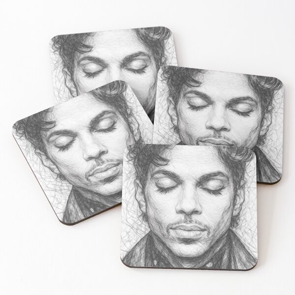 Item preview, Legendary American Singer Pencil Sketch Portrait – Black and White Musician Drawing Art designed and sold by Leon Woods Pencil Art.