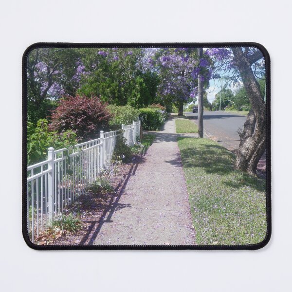 Item preview, Jacaranda Petals on Footpath - Nowra NSW designed and sold by Surverta.