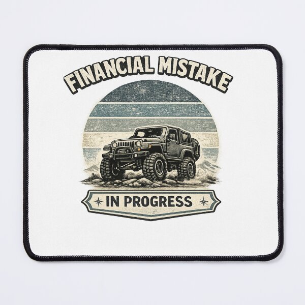 Item preview, Pickup Truck Financial Mistake in Progress, Car Lovers Humor Gift, Automotive Graphic Tee designed and sold by Inkvado.