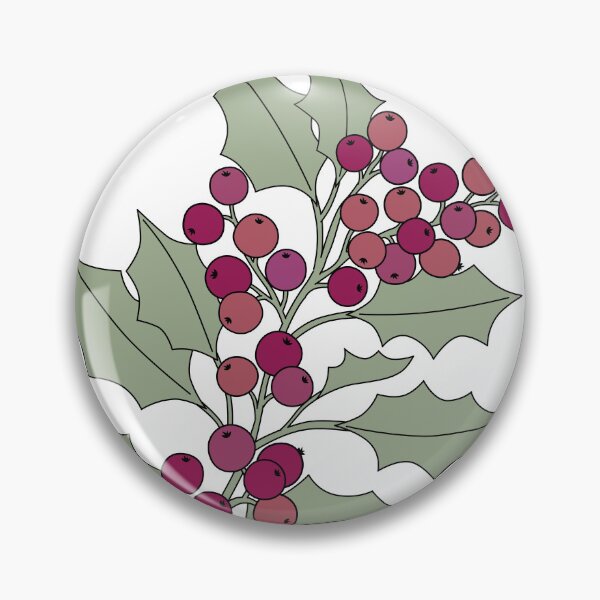 Item preview, December Birth Month Flower - Holly & Berries Calendar Art designed and sold by storieslanguage.