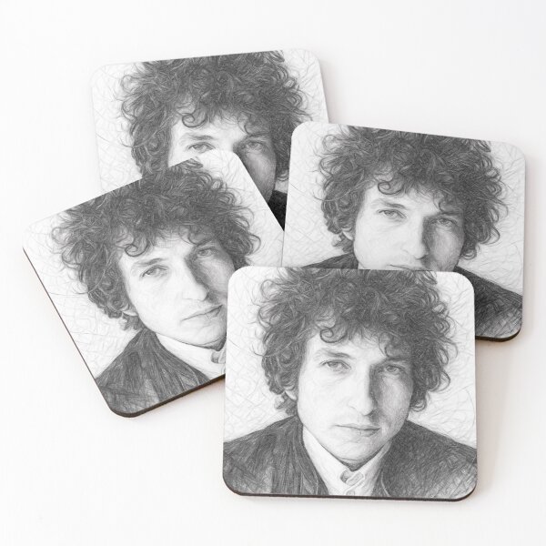 Item preview, Legendary American Singer-Songwriter Pencil Sketch Portrait – Black and White Music Icon Drawing designed and sold by Leon Woods Pencil Art.