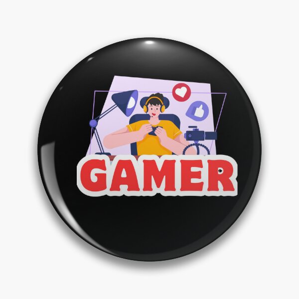 Item preview, Cute Girl Gamer – Streaming Setup, Cartoon Gaming & Social Media designed and sold by Rasheedaholik.