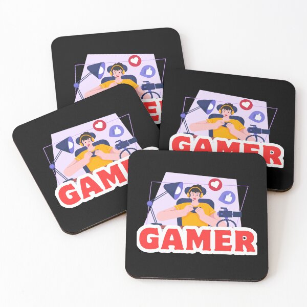 Item preview, Cute Girl Gamer – Streaming Setup, Cartoon Gaming & Social Media designed and sold by Rasheedaholik.