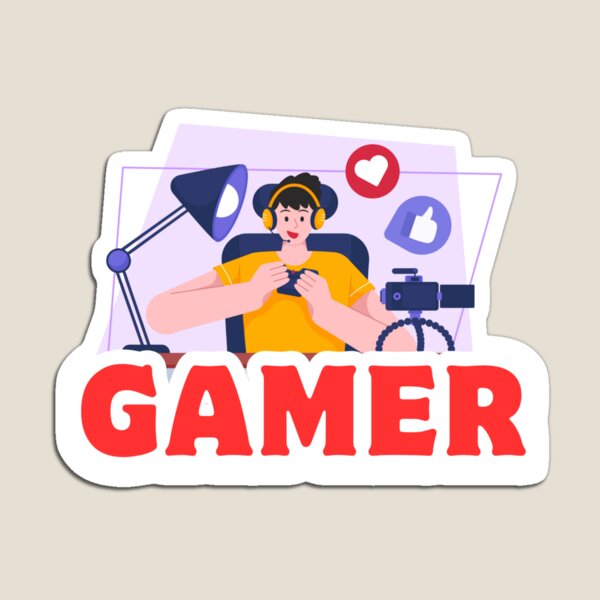 Item preview, Cute Girl Gamer – Streaming Setup, Cartoon Gaming & Social Media designed and sold by Rasheedaholik.