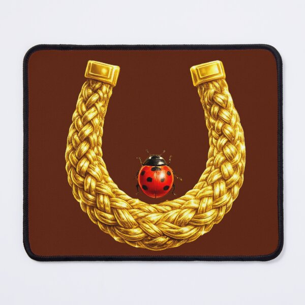 Item preview, Golden Lucky Horseshoe. Symbol of Luck and Prosperity. designed and sold by Nika Art Studio.