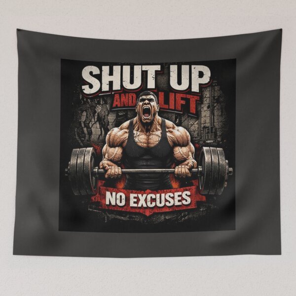 Item preview, NO EXCUSES designed and sold by SilentRep.