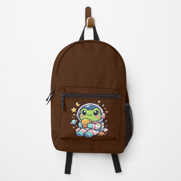 Item preview, Cute Frog Astronaut Floating in Space Cartoon designed and sold by PMestore.