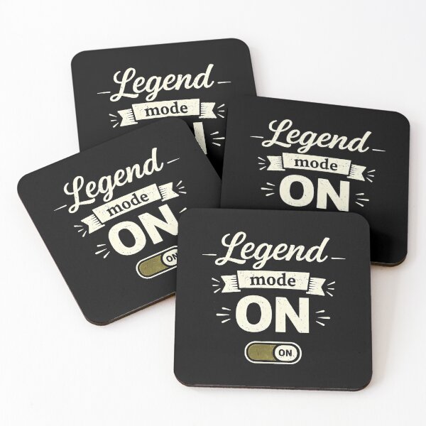 Item preview, Legend Mode On – Bold Typography Design designed and sold by AlvelinaCP.