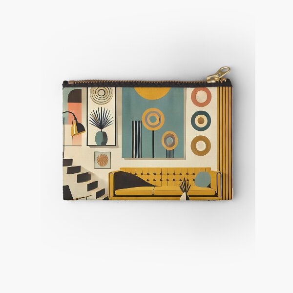 Item preview, Mid Century Modern Interior Design Desert Livingroom designed and sold by Lee Hiller Designs.