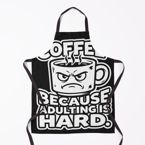 Item preview, Coffee Because Adulting Is Hard Sarcastic Mug designed and sold by KeremYurtseven.