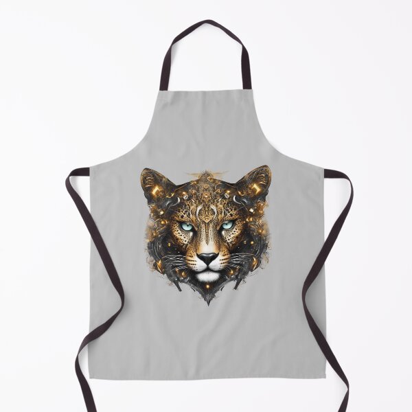 Artikelvorschau, Cyber Jaguar Spirit – Futuristisches Leoparden-Cyberpunk-Tierdesign entworfen und verkauft von MystiqSlav.