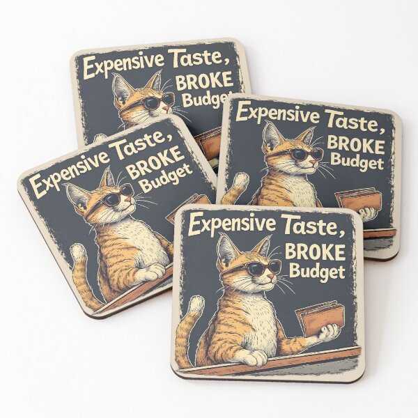 Item preview, Expensive Taste Cat – Wallet Says No designed and sold by Artiviose.