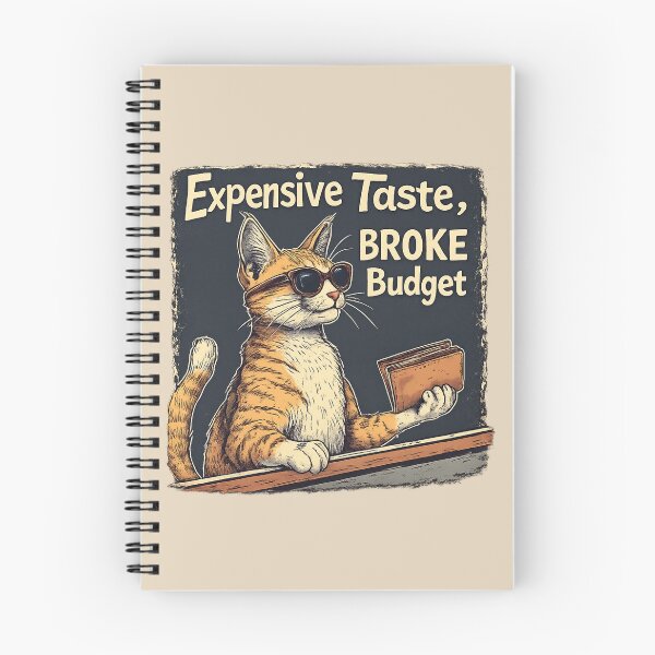 Item preview, Expensive Taste Cat – Wallet Says No designed and sold by Artiviose.