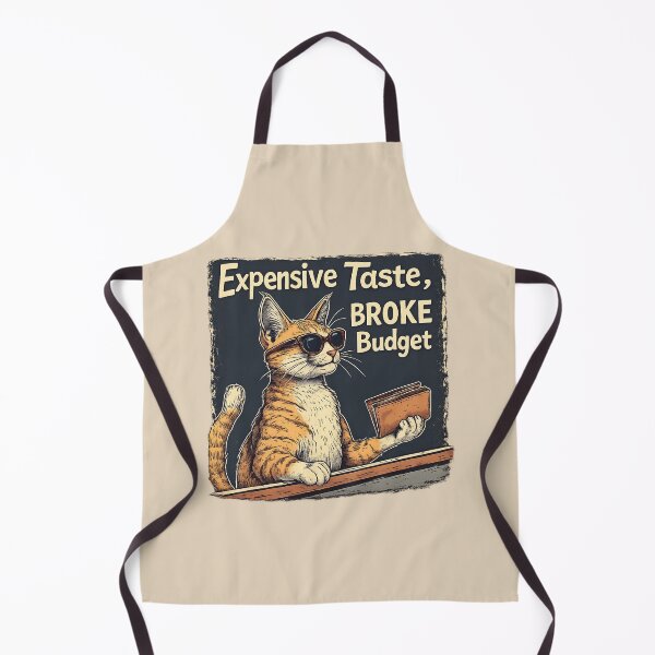 Item preview, Expensive Taste Cat – Wallet Says No designed and sold by Artiviose.