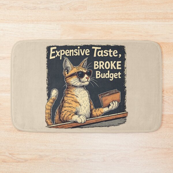 Item preview, Expensive Taste Cat – Wallet Says No designed and sold by Artiviose.